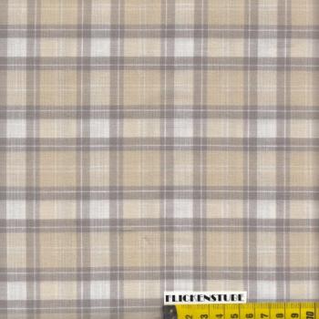 Hellbraun-Beige-Karos